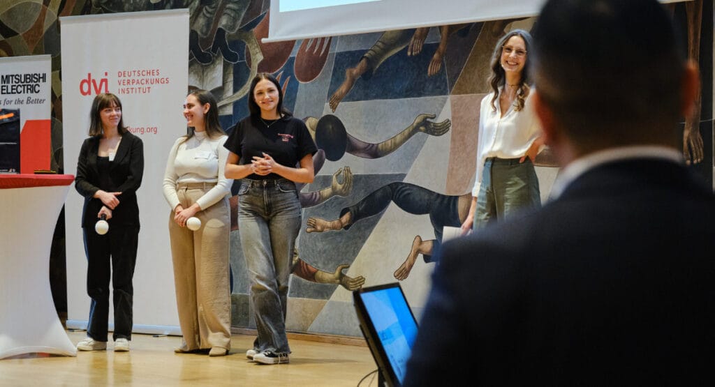 Drei Start-ups präsentierten ihre Lösungen auf der Dresdner Verpackungstagung des dvi.