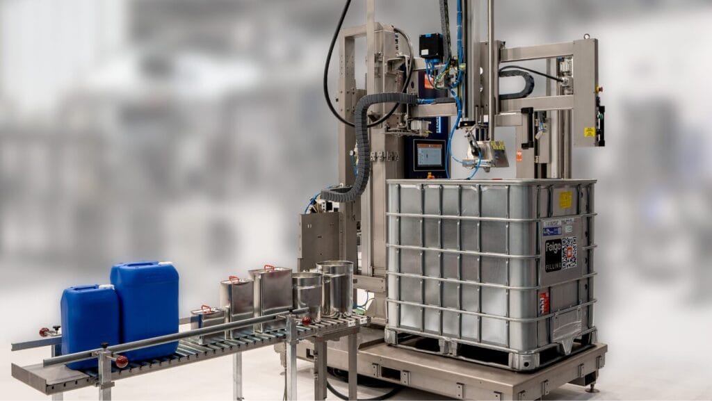 Feige Filling Schwenk-Palettenfüllanlage ELEMENTRA 16