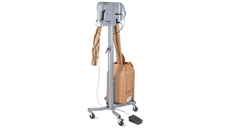 PAPERplus Shooter produziert Polsterungen besonders schnell.