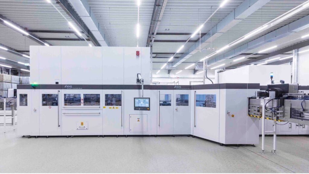 KHS Beschichtungsanlage für flaschen