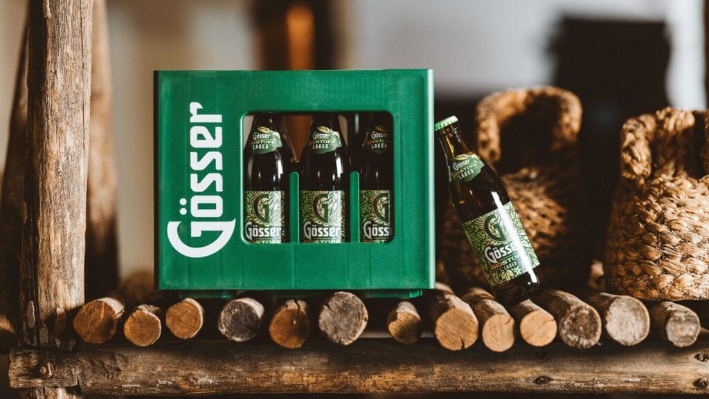 Das Design der Kästen ist den neuen Standardflaschen optimal angepasst.