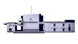 große industrielle Druckmaschine