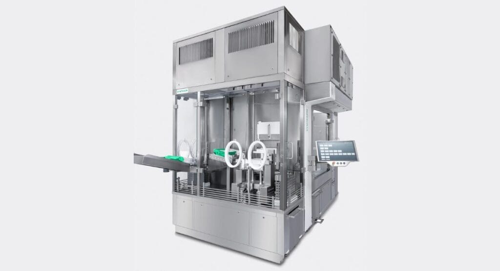 Produktionszelle für Abfüllung medizinischer Produkte, Maschine