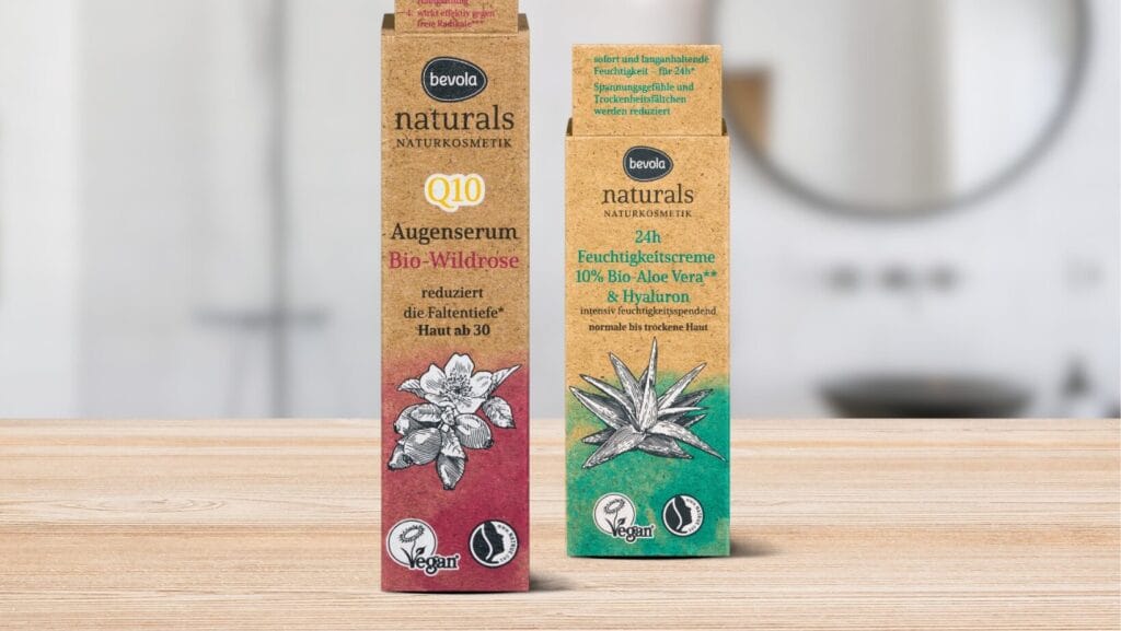 Natural cosmetics line from Kaufland in packaging with 35 % Silphie fibres from PreZero