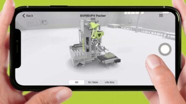 Mit der Vuframe-App können Greif-Velox‘ Anlagen auf dem Smartphone in 3D und Augmented Reality betrachtet werden.