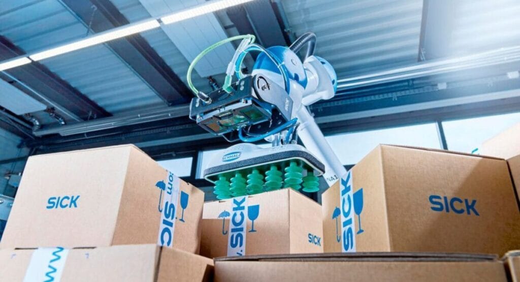 Das Roboterführungssystem Palloc von Sick wurde jetzt mit dem VDI Innovationspreis Logistik 2025 ausgezeichnet.