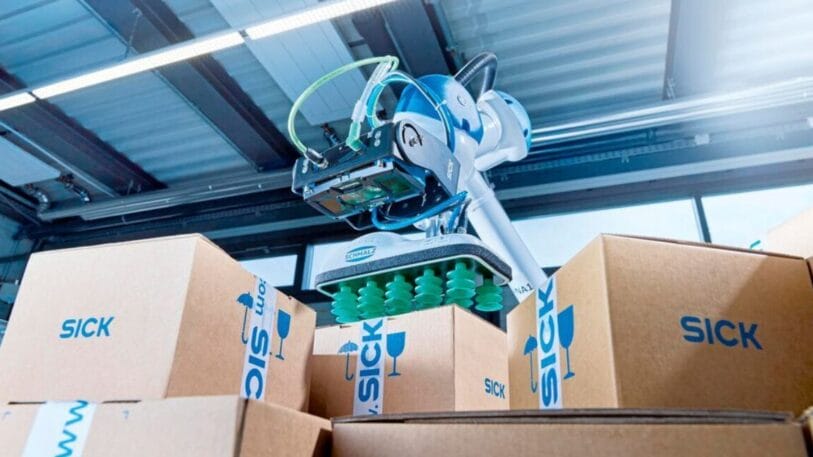 Das Roboterführungssystem Palloc von Sick wurde jetzt mit dem VDI Innovationspreis Logistik 2025 ausgezeichnet.