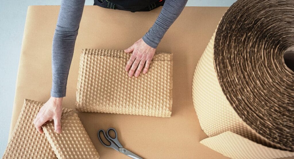 papair luftpolsterfolie aus papier