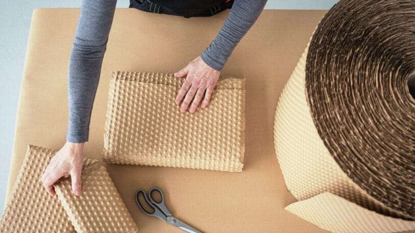 papair luftpolsterfolie aus papier