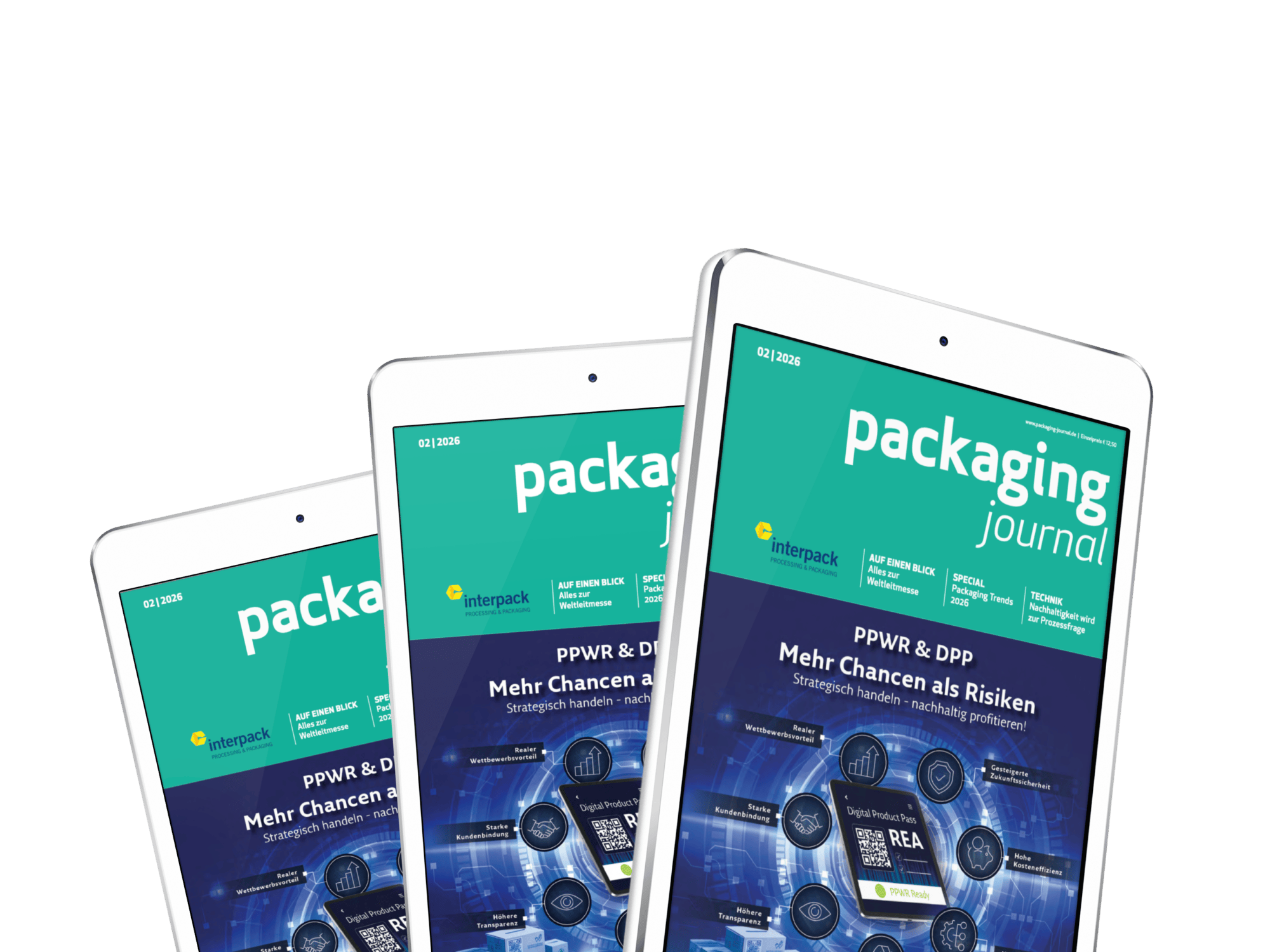 packaging journal als E-Paper auf Tablets